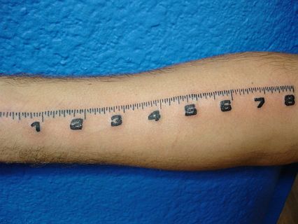 ruler tattoo