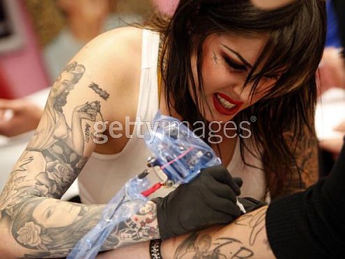 Kat Von D at Guinness Book of World Records
