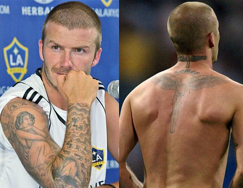 David Beckham tattoos