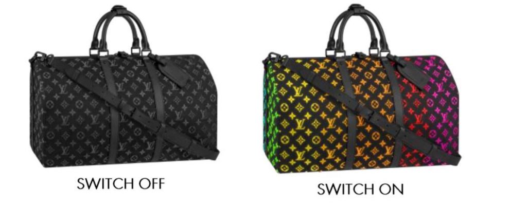 Louis Vuitton preowned Light Up Keepall 50 Travel Bag  Farfetch