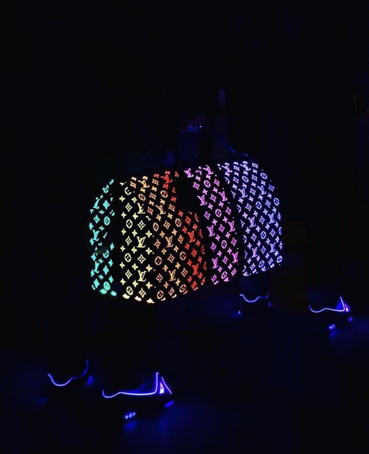 louis vuitton glow in the dark bag price